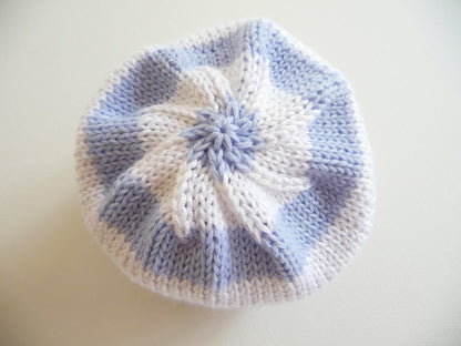 Strickanleitung für Babymütze - Erstlingsmütze- No.23