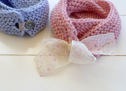 Strickanleitung - Grobstrick-Schal für Babys - No.21