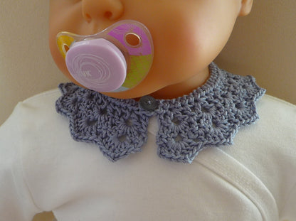Häkelanleitung - Bubi-Kragen Peter Pan für Babys/Kids - No.22K